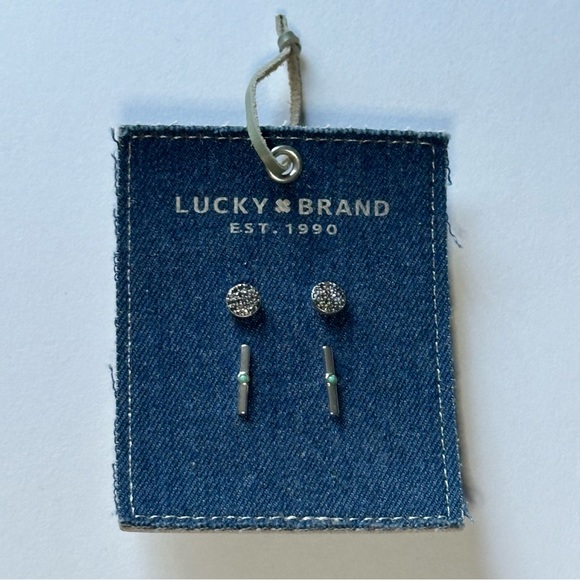 NWT Vintage Lucky Brand Stud Earring Set - Picture 7 of 10